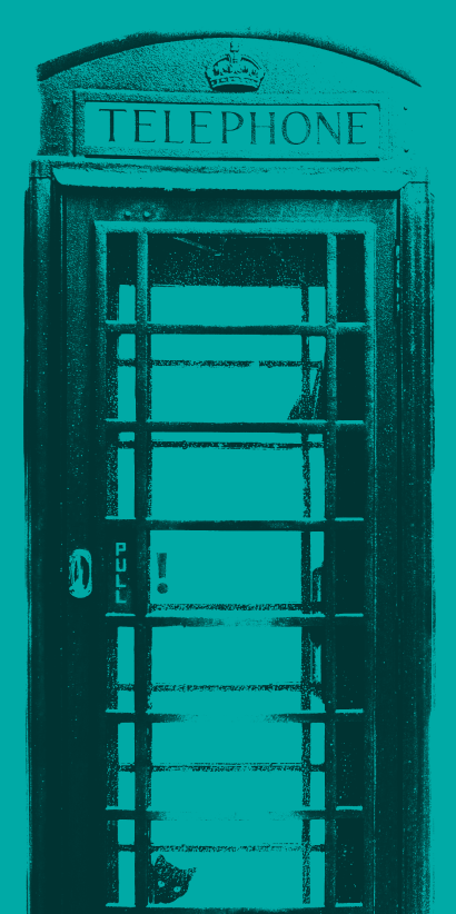 Telephone Box Image for CreationStation - B2B Brand Strategy | Graphic Design | Web Design | Chester